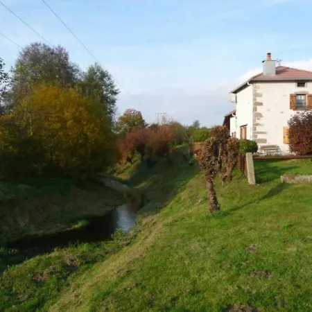 Tranquille Avec Cheminee, Terrasse Sur La Saone Et Borne Ev, Animaux Bienvenus - Fr-1-589-103 펜션 Nonville