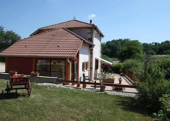 Holiday home Tranquille Avec Cheminee, Terrasse Sur La Saone Et Borne Ev, Animaux Bienvenus - Fr-1-589-103 *