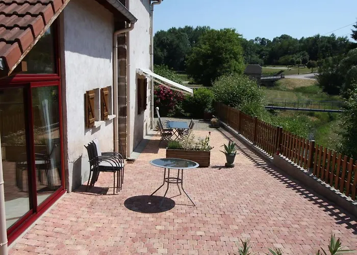 Tranquille Avec Cheminee, Terrasse Sur La Saone Et Borne Ev, Animaux Bienvenus - Fr-1-589-103